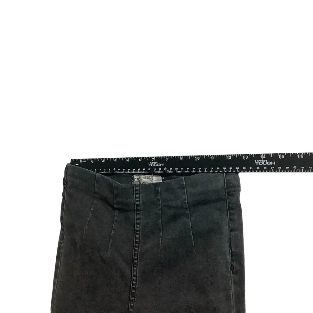 Free People Jeans Bootcut Flare Black Size 25